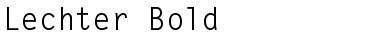 Download Lechter Bold Font Title Preview