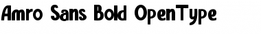 Download Amro Sans Bold Font Title Preview