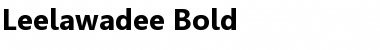 Download Leelawadee Bold Font Title Preview