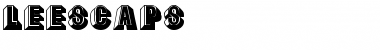 Download LeesCaps Regular Font Title Preview