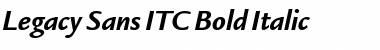 Download Legacy Sans ITC Regular Font Title Preview