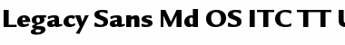 Download Legacy Sans Md OS ITC TT Ultra Font Title Preview