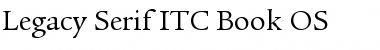 Download Legacy Serif ITC Book Font Title Preview