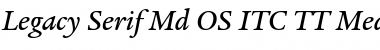 Download Legacy Serif Md OS ITC TT MedIt Font Title Preview