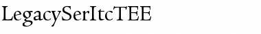 Download LegacySerItcTEE Regular Font Title Preview