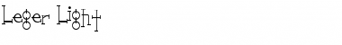 Download Leger Light Font Title Preview