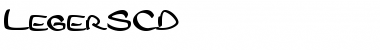 Download LegerSCD Regular Font Title Preview