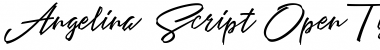 Download Angelines Script Regular Font Title Preview