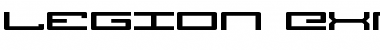 Download Legion Expanded Expanded Font Title Preview