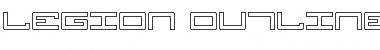 Download Legion Outline Outline Font Title Preview