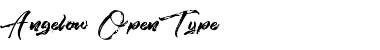 Download Angelow Regular Font Title Preview