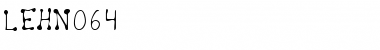 Download LEHN064 Regular Font Title Preview