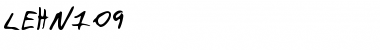 Download LEHN109 Regular Font Title Preview