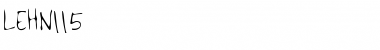 Download LEHN115 Regular Font Title Preview
