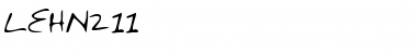 Download LEHN211 Regular Font Title Preview