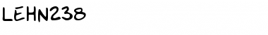Download LEHN238 Regular Font Title Preview