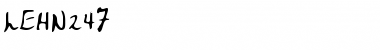 Download LEHN247 Regular Font Title Preview