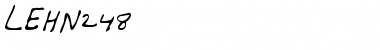 Download LEHN248 Regular Font Title Preview