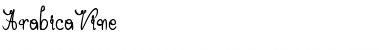 Download ArabicaVine Regular Font Title Preview