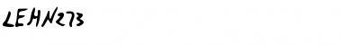 Download LEHN273 Regular Font Title Preview