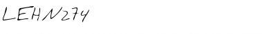 Download LEHN274 Regular Font Title Preview