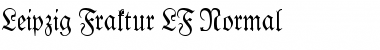 Download Leipzig Fraktur Normal Font Title Preview