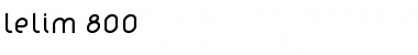 Download lelim 800 Font Title Preview