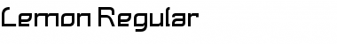 Download Lemon Regular Font Title Preview