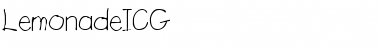 Download LemonadeICG Medium Font Title Preview