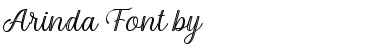 Download Arinda Regular Font Title Preview