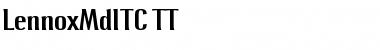 Download LennoxMdITC TT Regular Font Title Preview