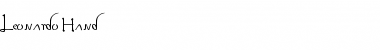 Download Leonardo Hand Font Title Preview