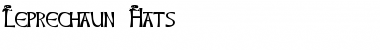 Download Leprechaun Hats Regular Font Title Preview