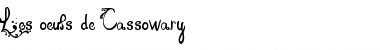 Download Les oeufs de Cassowary Regular Font Title Preview