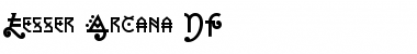 Download Lesser Arcana NF Regular Font Title Preview