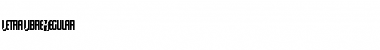 Download Letra Libre Regular Font Title Preview