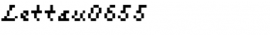 Download lettau 06_55 Regular Font Title Preview