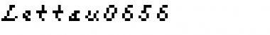 Download lettau 06_56 Regular Font Title Preview