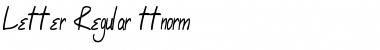 Download Letter Regular Font Title Preview