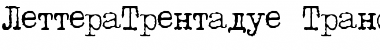 Download LetteraTrentadue Translit Font Title Preview