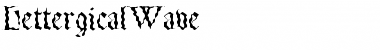 Download LettergicalWave Regular Font Title Preview