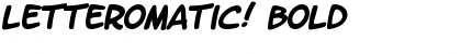 Download LetterOMatic! Bold Font Title Preview