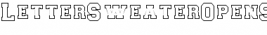 Download LetterSweaterOpenSCapsSSK Regular Font Title Preview