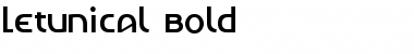 Download Letunical Bold Font Title Preview