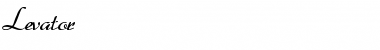 Download Levator Normal Font Title Preview