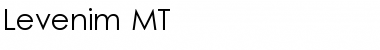 Download Levenim MT Regular Font Title Preview