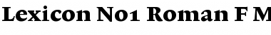 Download Lexicon No1 Roman F Med Font Title Preview