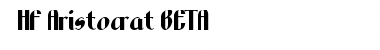Download LHF Aristocrat BETA Regular Font Title Preview