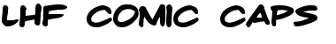 Download LHF Comic Caps Regular Regular Font Title Preview