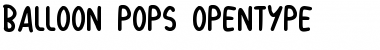 Download Balloon Pops Regular Font Title Preview